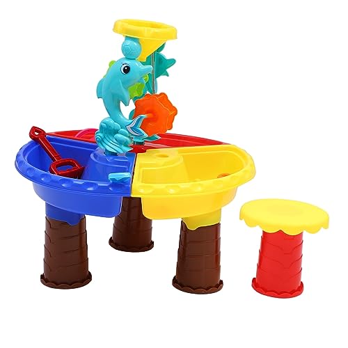 KICHOUSE 1Satz Strandtisch Für Montierbares Sandspielzeug Mit Hochwertigem Für Strand Fördert Kreativität Und Fantasie Beim Jungen KICHOUSE 1Satz Strandtisch Für Montierbares Sandspielzeug Mit Hochwertigem Für Strand Fördert Kreativität Und Fantasie Beim Jungen von KICHOUSE