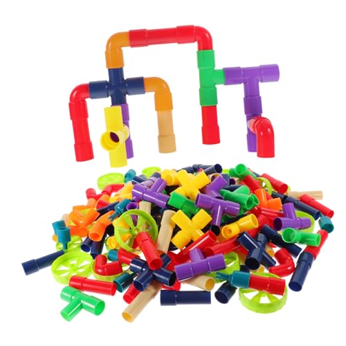 KICHOUSE 1Satz Teiliges Stapelspielzeug Für Bunte Kunststoffbausteine Zufälligen Farben Fördert Kreativität Und Motorik Zum Stapeln KICHOUSE 1Satz Teiliges Stapelspielzeug Für Bunte Kunststoffbausteine Zufälligen Farben Fördert Kreativität Und Motorik Zum Stapeln von KICHOUSE