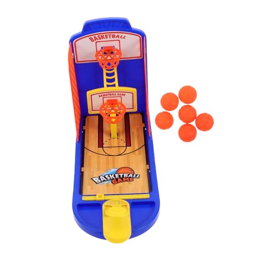 KICHOUSE Kleiner Basketballspiel für Kinder und Erwachsene Tisch Basketballspielzeug mit Einstellbarer Schwierigkeit Interaktivem Wettkampfmodus und Lernspielzeug für Schreibtischspiele von KICHOUSE