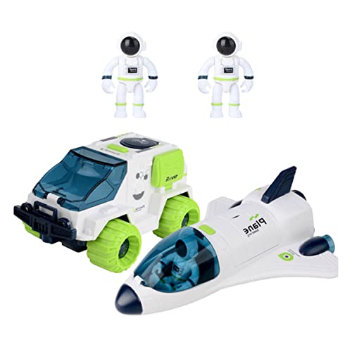 KICHOUSE 1Satz Weltraumspielzeug aus Lustiges Astronauten Modell mit Shuttle und Fördert Kreativität und Farbkenntnis Geschenkidee für Ab Jahren von KICHOUSE