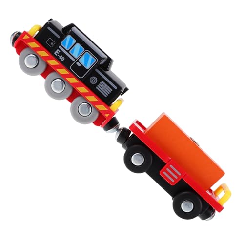 KICHOUSE 1Satz Zug Für Eisenbahnspielzeug Sicheres Und Langlebiges Für Jungen Und Ab Jahren Fördert Kreativität Und Manuelle Fähigkeiten von KICHOUSE