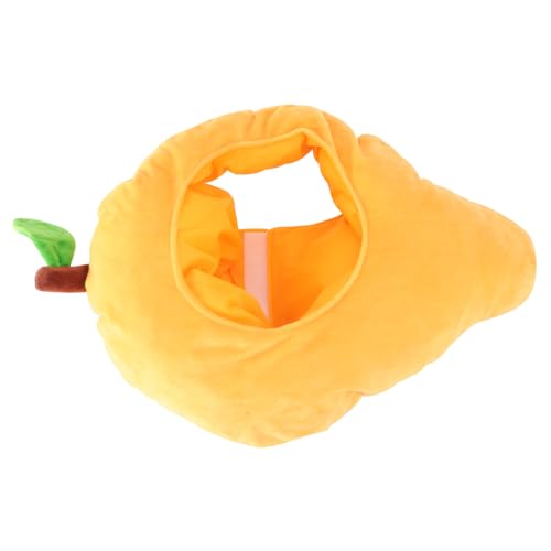KICHOUSE 1Stk Mango-Kopfbedeckung Kostümzubehör Party-Kopfbedeckung Mango-Kopfschmuck Tiara Hüte Obst Kopfbedeckung Cartoon-Kappe Modellieren Hut Plüsch und pp Baumwolle von KICHOUSE