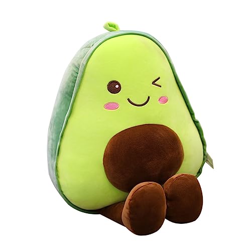 KICHOUSE 1Stück Avocado Plüschkissen Kuscheltier mit Hochwertiger Füllung als Spielzeug Kissen für Junge Mädchen und Erwachsene für Geburtstage und Anlässe KICHOUSE 1Stück Avocado Plüschkissen Kuscheltier mit Hochwertiger Füllung als Spielzeug Kissen für Junge Mädchen und Erwachsene für Geburtstage und Anlässe von KICHOUSE