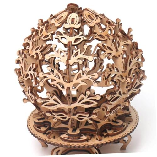 KICHOUSE 1Stück DIY Puzzle Holz Blumen Modellbau Für Ballett Dekoration Kreatives Montagespielzeug Bastelset Für Erwachsene von KICHOUSE