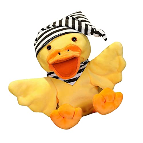 KICHOUSE 1Stück Handpuppe für Geschichtenerzählen Lustiges Stoffspielzeug für Gelb Fördert die Fantasie und Interaktion Eltern Junge Mädchen für Kreative Erzählungen von KICHOUSE