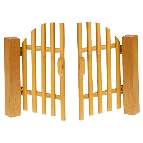 KICHOUSE 1Stück Mini Holzmodell Tür Für Puppenhaus Dekorative Mini Einrichtung Für Kreative Szenen Im Miniaturformat Und Puppenhausliebhaber von KICHOUSE