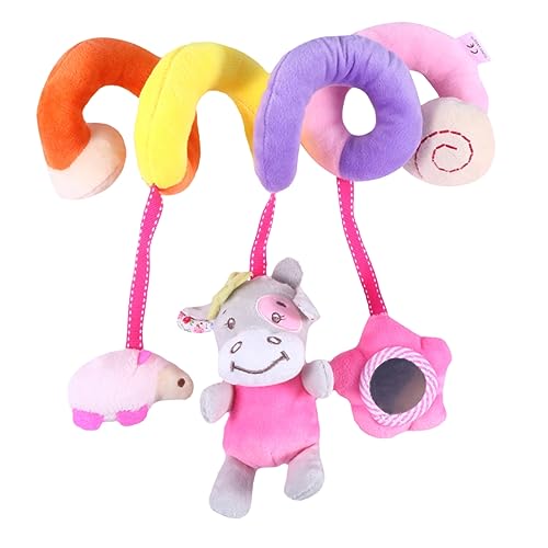 KICHOUSE 1Stück Multifunktionales Spiralspielzeug Für Kinderwagen Und Babybett Weiches Plüschspielzeug Mit Klingelnder Glocke Fördert Die Entdeckungslust Design Für Mehr Spaß KICHOUSE 1Stück Multifunktionales Spiralspielzeug Für Kinderwagen Und Babybett Weiches Plüschspielzeug Mit Klingelnder Glocke Fördert Die Entdeckungslust Design Für Mehr Spaß von KICHOUSE