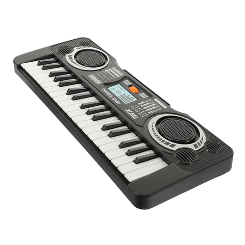 KICHOUSE 1Stück Multifunktionales Tasten Lernspielzeug für Elektronische Klaviertastatur aus Robustem für Musikunterricht und Hand Auge Koordination ohne Batterien Schwarz KICHOUSE 1Stück Multifunktionales Tasten Lernspielzeug für Elektronische Klaviertastatur aus Robustem für Musikunterricht und Hand Auge Koordination ohne Batterien Schwarz von KICHOUSE