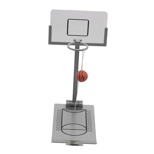 KICHOUSE 1Stück Portable Desktop Basketball Mini Basketball Schießspielzeug Für Dekompression Für Büro Und Zuhause Für Erwachsene Mit Langlebiger Metallstruktur Einfach Zu Bedienen von KICHOUSE