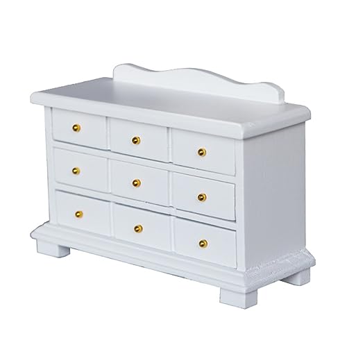 KICHOUSE 1Stück Puppenhaus Dekoratives Möbelstück für Schlafzimmer Szenen Hochwertiges Sicheres Material Deko für Kreative Handwerksprojekte von KICHOUSE