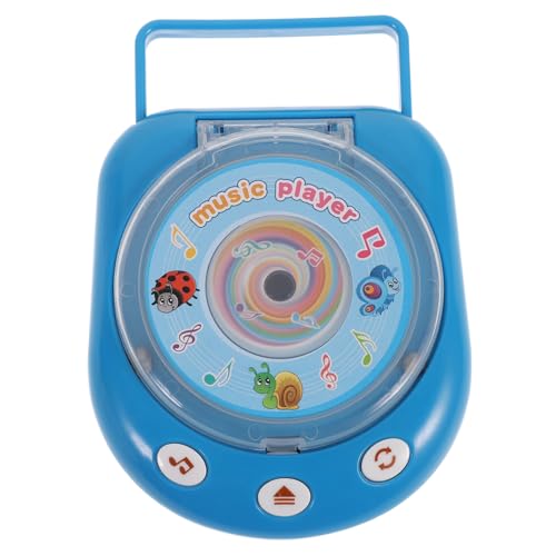 KICHOUSE 1stk Emulation Von Cd-playern Kinder Mini-gerät Spielzeug Kinder Spielen Miniplayer Küchenzubehör Für Kinder Lernspielzeug Mikrospielzeug Hausspielzeug Scheinen Geschenk Plastik von KICHOUSE