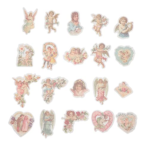 KICHOUSE 2 Boxen Von Vintage Scrapbooking DIY Aufkleber Chic Scrapbook Papier Aufkleber von KICHOUSE
