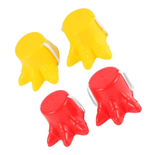 KICHOUSE 2 Paar Kinder-balancierstelzen, Kunststoff-gehstelzen, Kinder-monsterfüße, Spielzeug Mit Verstellbarem Seil Für Gleichgewicht Und Koordination, Stärke, Aktives Spielen von KICHOUSE