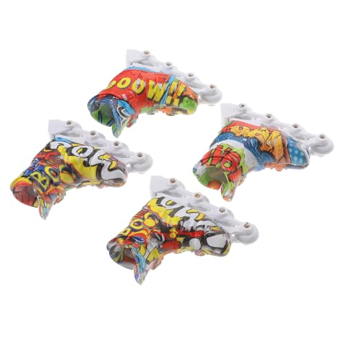 KICHOUSE 2 Paare kompaktes Skate- Finger für Schreibtisch Mädchen-Skateboard Kompaktes Desktop- Simulationsschlittschuh Mini-Turnschuhe Mini-Skateboard Plastik KICHOUSE 2 Paare kompaktes Skate- Finger für Schreibtisch Mädchen-Skateboard Kompaktes Desktop- Simulationsschlittschuh Mini-Turnschuhe Mini-Skateboard Plastik von KICHOUSE