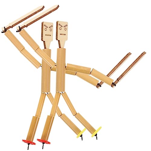 KICHOUSE 2 Sätze Bambuspuppe Marionetten Materialien Marionetten-Kit kinderspielzeug handgemachter Puppenbausatz Tischpuppenspielzeug Puppenbausatz für Puppenbauset KICHOUSE 2 Sätze Bambuspuppe Marionetten Materialien Marionetten-Kit kinderspielzeug handgemachter Puppenbausatz Tischpuppenspielzeug Puppenbausatz für Puppenbauset von KICHOUSE