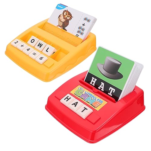 KICHOUSE Buchstaben-Matching-lernspielmaschine Wort-lernspielzeug Für Sets von KICHOUSE