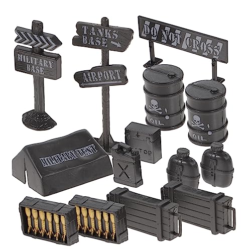 KICHOUSE 2 Sätze Miniaturisierte Militärmodelle Spielzeugset Teiliges für Jungen und Realistische Dekoration für Partys Geburtstagsfeiern und Mehr Leicht und Sicher aus Hochwertigem von KICHOUSE