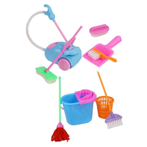 KICHOUSE 2 Sätze Puppenreinigungsset Sauberes Spielhaus Spielset Reiniger Spielhaus- -kit Spielhaus-reinigungsspielzeug Mini-Reiniger Plastik KICHOUSE 2 Sätze Puppenreinigungsset Sauberes Spielhaus Spielset Reiniger Spielhaus- -kit Spielhaus-reinigungsspielzeug Mini-Reiniger Plastik von KICHOUSE