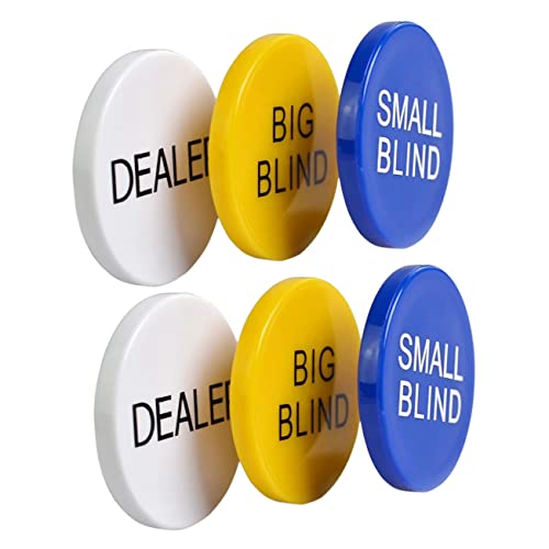KICHOUSE 2sätze Spiel Chips Zählchips Für Poker Und Bingo Tragbare Marker Für Glücksspiel Chips Für Zählspiele Praktisches Zubehör Für Partys Und Spieleabende von KICHOUSE