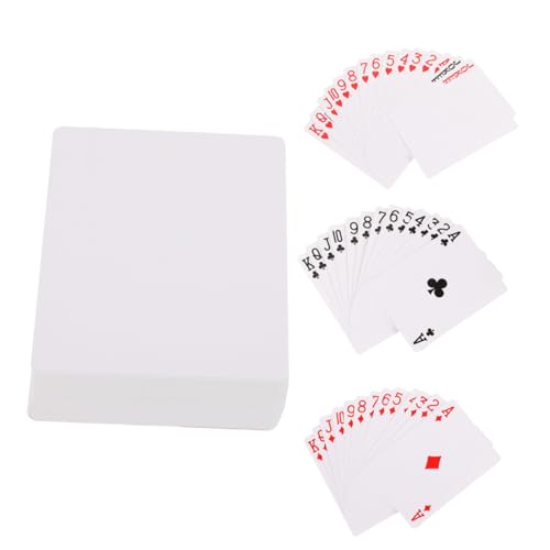 KICHOUSE Pokerkarten 2 Sets Blanko-pokerkarten Aus Papier Sublimationsdruck Für Memory-Spiele Und Kartenspiele KICHOUSE Pokerkarten 2 Sets Blanko-pokerkarten Aus Papier Sublimationsdruck Für Memory-Spiele Und Kartenspiele von KICHOUSE
