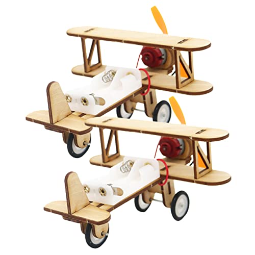 KICHOUSE 2 Stück Elektrische Rollflugzeuge Flugzeug zusammenbauen Modellbausätze für Flugzeuge Flugzeugspielzeug Konstruktionsspielzeug für Spielzeugflugzeuge Holz Zufällige Farbe KICHOUSE 2 Stück Elektrische Rollflugzeuge Flugzeug zusammenbauen Modellbausätze für Flugzeuge Flugzeugspielzeug Konstruktionsspielzeug für Spielzeugflugzeuge Holz Zufällige Farbe von KICHOUSE