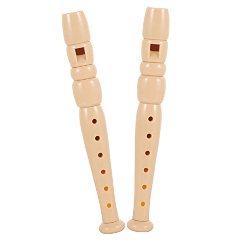 KICHOUSE 2 Stück Kinderklarinetten aus Kunststoff Musikinstrument für Anfänger Leicht für Musikunterricht KICHOUSE 2 Stück Kinderklarinetten aus Kunststoff Musikinstrument für Anfänger Leicht für Musikunterricht von KICHOUSE