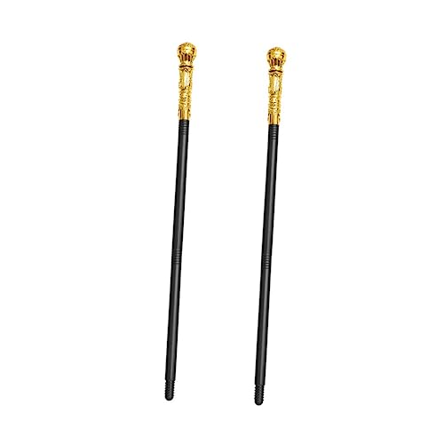 KICHOUSE 2 Stück Königlicher Scepter aus Kunststoff Dekorative Requisiten für Bühnenauftritte Karneval und Halloween Kostüme KICHOUSE 2 Stück Königlicher Scepter aus Kunststoff Dekorative Requisiten für Bühnenauftritte Karneval und Halloween Kostüme von KICHOUSE