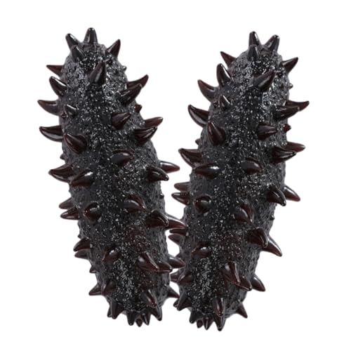 KICHOUSE 2 Stück Künstliche Seegurke Kürbis- Essen Nuggets Krabbenspielzeug Spielzeugkrabbe der Fall der Gerti b Faux Simulation Dichtungsschnecke gefälschte Seegurke PVC Black KICHOUSE 2 Stück Künstliche Seegurke Kürbis- Essen Nuggets Krabbenspielzeug Spielzeugkrabbe der Fall der Gerti b Faux Simulation Dichtungsschnecke gefälschte Seegurke PVC Black von KICHOUSE