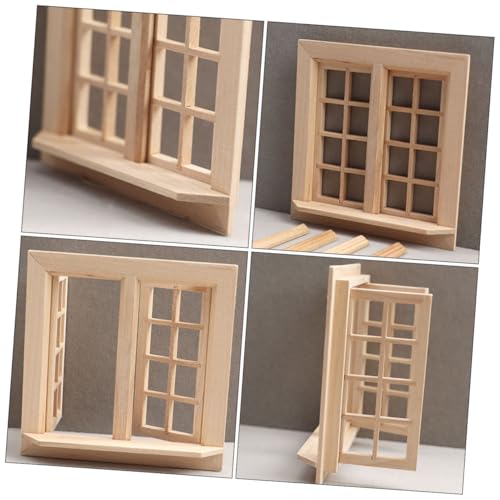 KICHOUSE 2 Stück Maßstab für Puppenhausmöbel Detailgetreu DIY Bastelset für Realistische Miniatur Häuser Geeignet für Puppenhaus Dekoration und Bastelfans von KICHOUSE