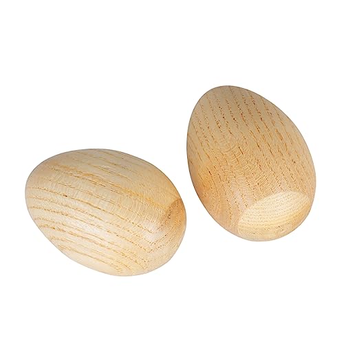 KICHOUSE 2 Stück Orf-Sand-Ei Maracas- Musikalisches Schlaginstrument Eier Eierbecher Aus Holz Percussion-Musik-Eier Eierbecher Für Babys Musikinstrument Eisensand KICHOUSE 2 Stück Orf-Sand-Ei Maracas- Musikalisches Schlaginstrument Eier Eierbecher Aus Holz Percussion-Musik-Eier Eierbecher Für Babys Musikinstrument Eisensand von KICHOUSE