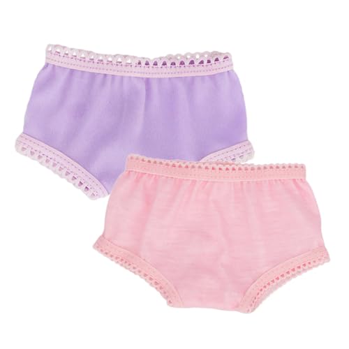 KICHOUSE 2 Stück Puppenunterwäsche für Puppen Stylische Unterhosen für Puppenoutfits Zubehör für Kreatives und Rollenspiele KICHOUSE 2 Stück Puppenunterwäsche für Puppen Stylische Unterhosen für Puppenoutfits Zubehör für Kreatives und Rollenspiele von KICHOUSE