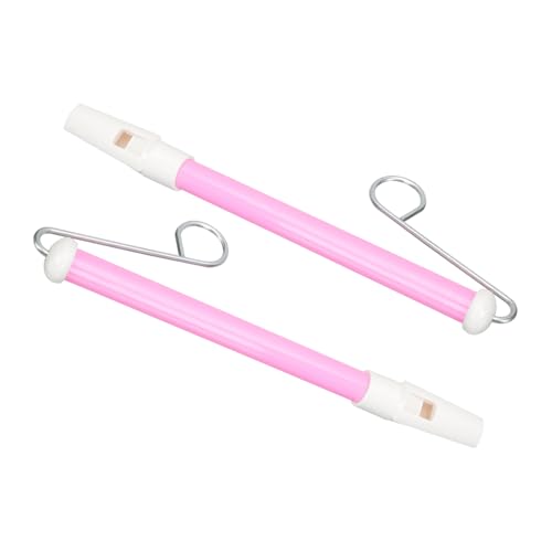 KICHOUSE 2 Stück Schieben und Ziehen Sie Flötenspielzeug Kindermusikspielzeug musikalisches für interessantes Rutschepfeifenspielzeug Slide Whistle Musikinstrument Abs von KICHOUSE