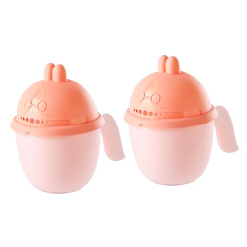 KICHOUSE 2 Stück -Shampoo-Becher Badetassen -badespielzeughalter Waschen Blase Waschlappen Für Babys Babyzubehör Shampoo-spülbecher Badezimmer Tassen Schaum Bad Spender Abs von KICHOUSE