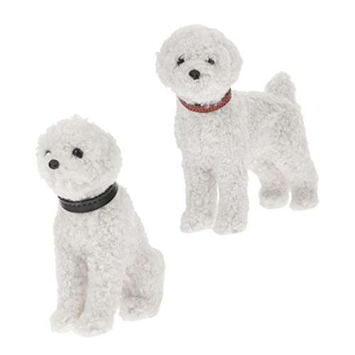 KICHOUSE 2 Stück Simulationswelpe für kinderspielzeug Plush doll Toy Kid Toys Home Decoration Puppenspielzeug Cartoon Plüschspielzeug Hundefigur Hundeschmuck Plastik Weiß KICHOUSE 2 Stück Simulationswelpe für kinderspielzeug Plush doll Toy Kid Toys Home Decoration Puppenspielzeug Cartoon Plüschspielzeug Hundefigur Hundeschmuck Plastik Weiß von KICHOUSE