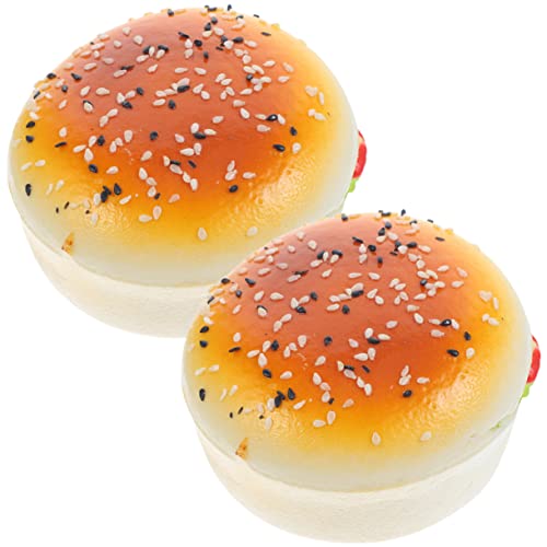 KICHOUSE 2 Stück Simuliertes Hamburger Modell Lebensmittel Requisite Gefälschter Hamburger Simulation Von Hamburgern Dekorationen Szenen Layout Requisiten Küchen Requisiten Für KICHOUSE 2 Stück Simuliertes Hamburger Modell Lebensmittel Requisite Gefälschter Hamburger Simulation Von Hamburgern Dekorationen Szenen Layout Requisiten Küchen Requisiten Für von KICHOUSE
