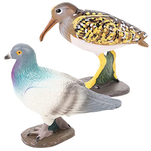 KICHOUSE 2 Stück Simuliertes farbenfrohes Snipe -Taubenmodell falscher Vogel künstliche Vögel Lebense Vogelfigur Vogeldekor für Zuhause kleine Vogelfiguren Plastik KICHOUSE 2 Stück Simuliertes farbenfrohes Snipe -Taubenmodell falscher Vogel künstliche Vögel Lebense Vogelfigur Vogeldekor für Zuhause kleine Vogelfiguren Plastik von KICHOUSE