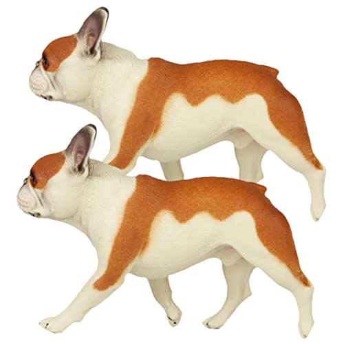 KICHOUSE Spielzeug Für Hundewelpen Cartoon Hund Figurine Set Dekorative Hundeskulptur Im Cartoon Stil Stehendes Hündchen Modell Für Tierliebhaber Und Heimdekoration Geburtstagsgeschenk Hund von KICHOUSE