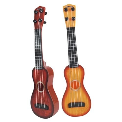 KICHOUSE 2 Stück Ukulele Musikinstrumente Für Kleinkinder Kinderspielzeug Jungs Musical Ukulele -Praxis Anfänger Mini Simulation Von Ukulelen Plastik Zufällige Farbe KICHOUSE 2 Stück Ukulele Musikinstrumente Für Kleinkinder Kinderspielzeug Jungs Musical Ukulele -Praxis Anfänger Mini Simulation Von Ukulelen Plastik Zufällige Farbe von KICHOUSE