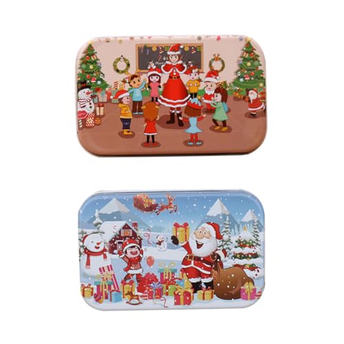KICHOUSE 2 Stück Weihnachtliches Teiliges Holzpuzzle DIY Lernspielzeug für Auge Hand Koordination und Kognitive Fähigkeiten Spielerisch zu Fördern KICHOUSE 2 Stück Weihnachtliches Teiliges Holzpuzzle DIY Lernspielzeug für Auge Hand Koordination und Kognitive Fähigkeiten Spielerisch zu Fördern von KICHOUSE