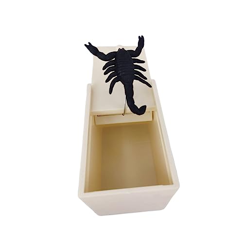 KICHOUSE 2 Stück kniffliges Scorpio scorpien spielwaren draußen überraschungskiste Crawl überraschungs Box Toy Box Toys Scherzspielzeug knifflige Requisiten KICHOUSE 2 Stück kniffliges Scorpio scorpien spielwaren draußen überraschungskiste Crawl überraschungs Box Toy Box Toys Scherzspielzeug knifflige Requisiten von KICHOUSE