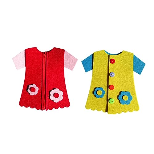 KICHOUSE 2 Stücke Knopf-Lernspielzeug vliestücher raufaser vlies Funny Toys Kreatives funnytoys Tasten Kleid Fähigkeiten früh Kleid Knopf Reißverschluss rot KICHOUSE 2 Stücke Knopf-Lernspielzeug vliestücher raufaser vlies Funny Toys Kreatives funnytoys Tasten Kleid Fähigkeiten früh Kleid Knopf Reißverschluss rot von KICHOUSE