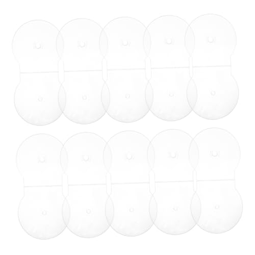 KICHOUSE 20 Stück Hüllen Disk Aufbewahrungshüllen Klare Hüllen Clamshell Disc Hüllen Jewel Case Für Clamshell Disc Halter Schutzhülle Clamshell Hülle Transparenter Kunststoff von KICHOUSE