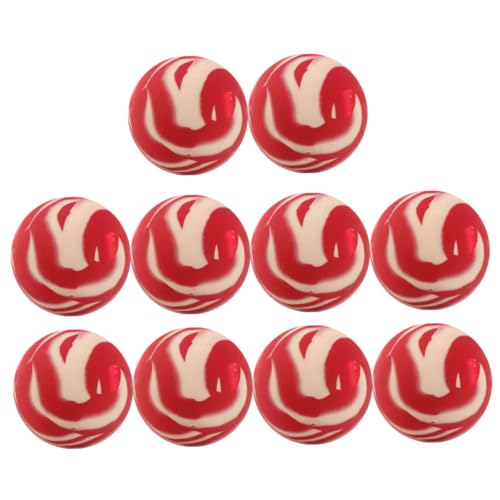 KICHOUSE 20 Stück Hüpfender Ball hühner stringy balls School recess toys Portable toys Colorful balls farbenfrohe Hüpfbälle hüpfen mit Bällen Hüpfbauer Flummi Plastik von KICHOUSE