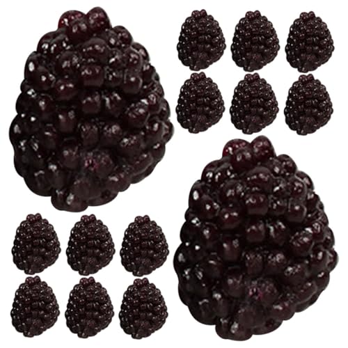 KICHOUSE 20 Stück Simuliertes Erdbeermodell gefälschte Himbeere Realistische Himbeeren simulierte Fruchtmodelle deko Fruchtmodell Prop realistische falsche Früchte Wohnkultur PVC Schwarz KICHOUSE 20 Stück Simuliertes Erdbeermodell gefälschte Himbeere Realistische Himbeeren simulierte Fruchtmodelle deko Fruchtmodell Prop realistische falsche Früchte Wohnkultur PVC Schwarz von KICHOUSE