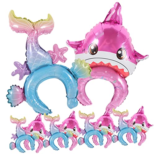 KICHOUSE 20 Stück Teiliges Aufblasbare Haarschmuck Meerjungfrau Cartoon Haarreifen für Kindergeburtstag Partydeko Fotorequisiten Sicheres Aluminiumfolienmaterial KICHOUSE 20 Stück Teiliges Aufblasbare Haarschmuck Meerjungfrau Cartoon Haarreifen für Kindergeburtstag Partydeko Fotorequisiten Sicheres Aluminiumfolienmaterial von KICHOUSE