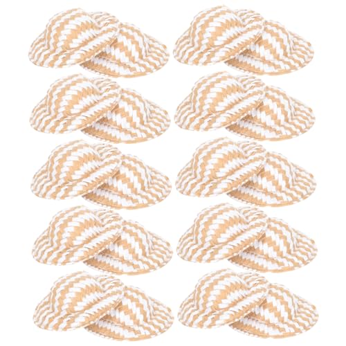 KICHOUSE 20 Stück geflochtener Strohhut Mini realistisch Party Puppe kleine hüte Strohhüte zum Basteln Weben Handwerk Hutverzierung Gewebtes Hutdekor Kleiner Hut Stoff KICHOUSE 20 Stück geflochtener Strohhut Mini realistisch Party Puppe kleine hüte Strohhüte zum Basteln Weben Handwerk Hutverzierung Gewebtes Hutdekor Kleiner Hut Stoff von KICHOUSE