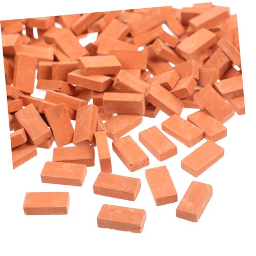 KICHOUSE 200 Stück Mini-Steine volumni volummie scheibengardinen blumenbeete fogelschreker künstlich drinnen deko genügend kleine Ziegel für Häuser DIY-Sandtisch-Ziegelmodelle Ton KICHOUSE 200 Stück Mini-Steine volumni volummie scheibengardinen blumenbeete fogelschreker künstlich drinnen deko genügend kleine Ziegel für Häuser DIY-Sandtisch-Ziegelmodelle Ton von KICHOUSE
