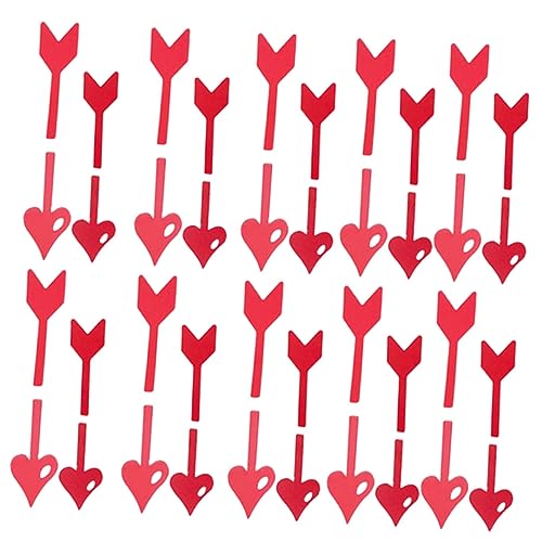 KICHOUSE Valentinstag Kuchen Picks Dekorationen 20pcs Kuchen Cupcake Topper Für Backen von KICHOUSE