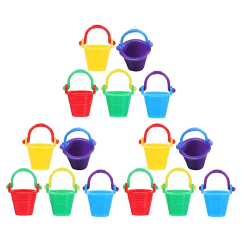 KICHOUSE 20Stücke Miniatur Eimer Bunte Plastikeimer für Puppenhaus Zubehör Langlebig und Tragbar für DIY Bastelprojekte und Rollenspiele für Kreative KICHOUSE 20Stücke Miniatur Eimer Bunte Plastikeimer für Puppenhaus Zubehör Langlebig und Tragbar für DIY Bastelprojekte und Rollenspiele für Kreative von KICHOUSE