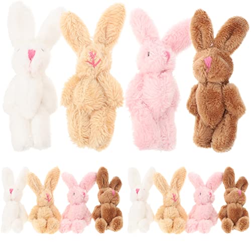 KICHOUSE 20Stücke Teiliges Kleine Hasenpuppe Aus Hochwertigem Material Entzückendes DIY Für Anhänger Oder Dekoration Für Ostern Geburtstagsfeiern Und Mehr von KICHOUSE